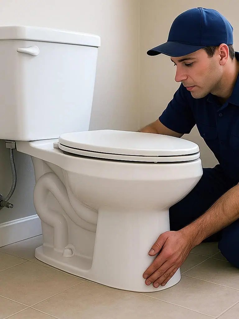 Professional plumbing fixture installation service with modern faucets toilets and fixtures in Gilbert Chandler Mesa Arizona home