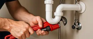 MyPro Services plumber quickly repairing a burst pipe emergency in Gilbert AZ